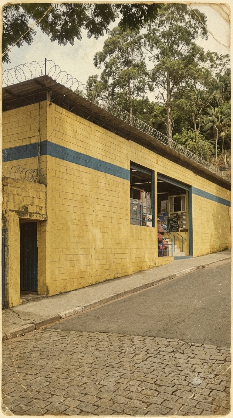 Foto histórica da primeira loja Gulfier em 1998