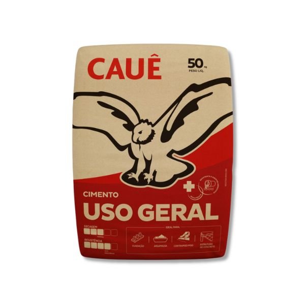 Saco de cimento CP II 50kg Cauê